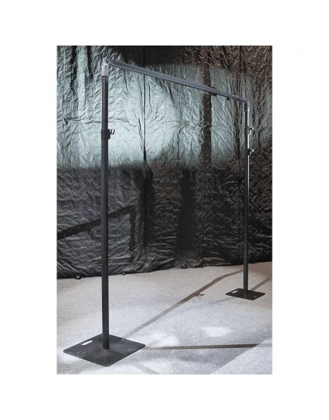 Location de rideau noir pour kit fond de scène cloisonnage - séparation réglable