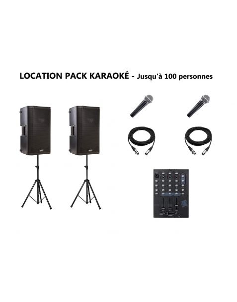 Location karaoke - kit matériel avec pack chanson - Esil Karaoké