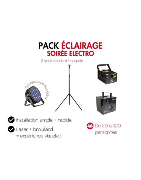 Location pack soirée electro à Lyon