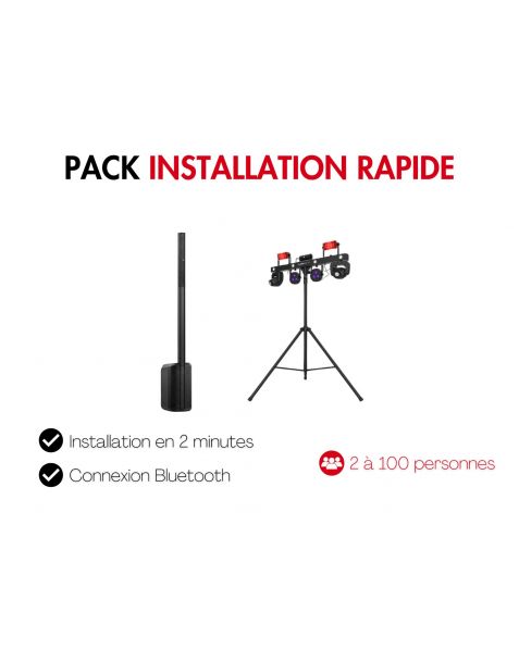 Location pack sono Bose et lumière GIGBAR pour soirée privée à Lyon