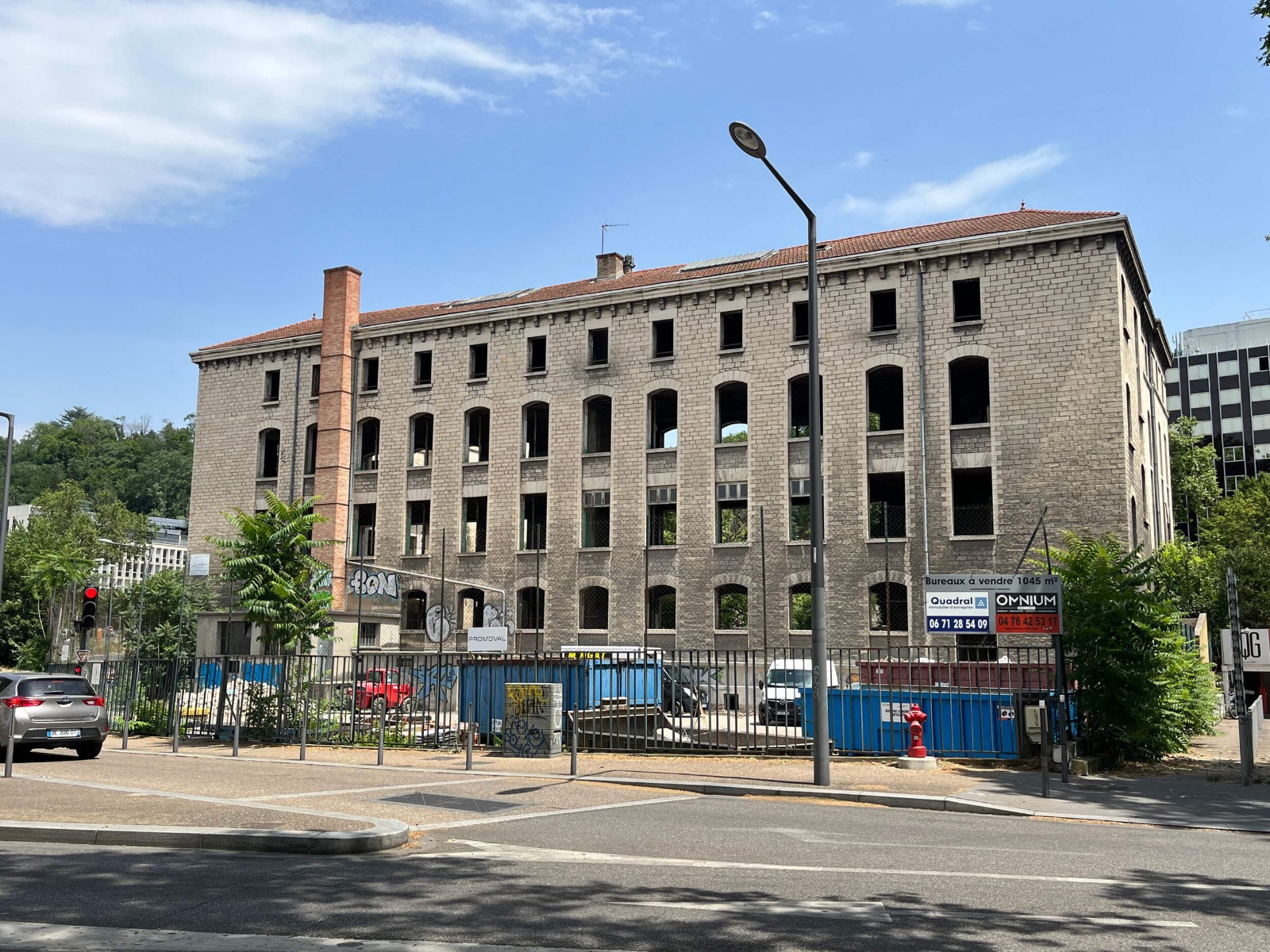 Ancien collège Serin à Lyon 4ème qui se réinvente en résidence étudiante