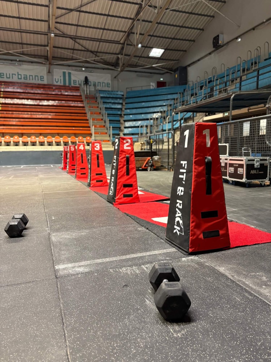 Prestation technique avec matériel ABLE events pour la compétition du Lions Contest 2025.