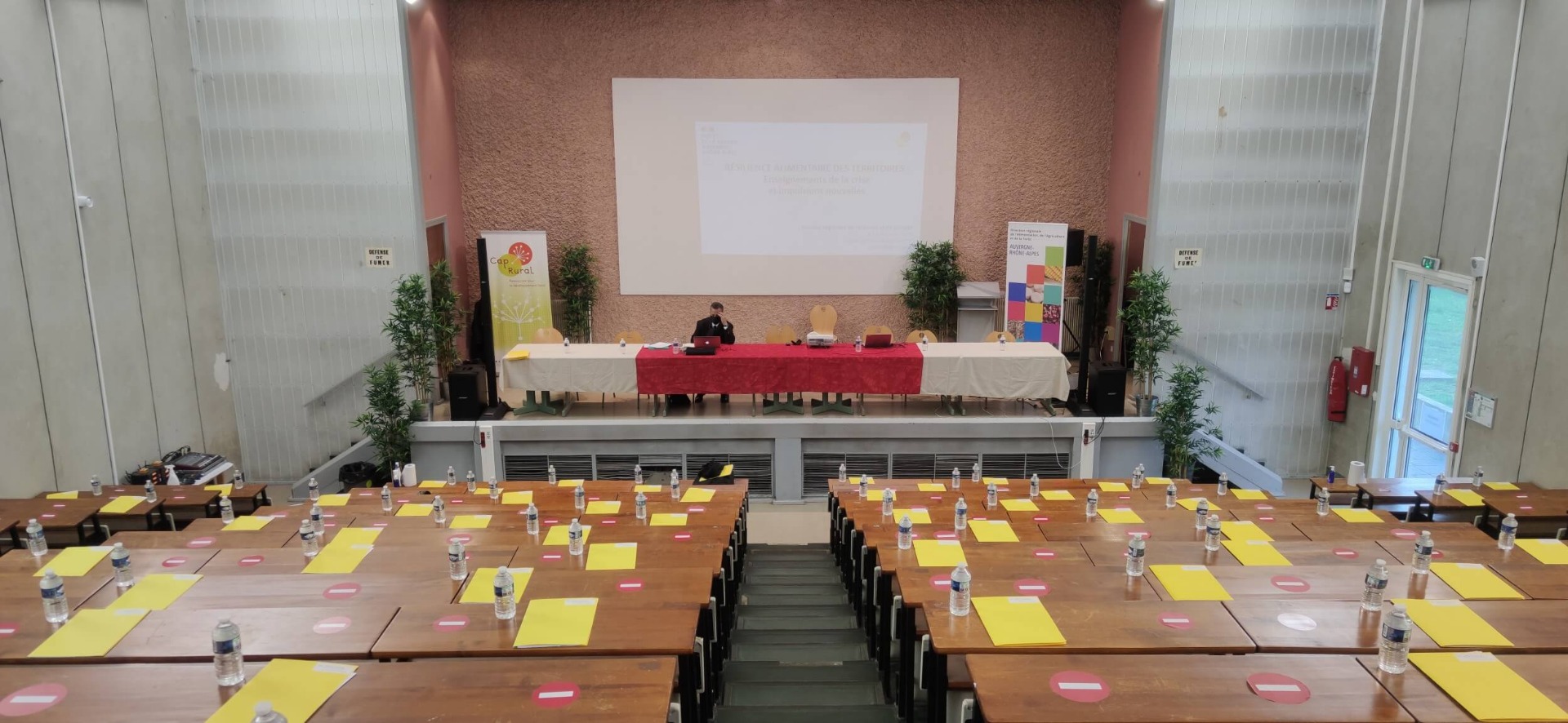 Conférence dans salle avec son et captation vidéo sur Lyon