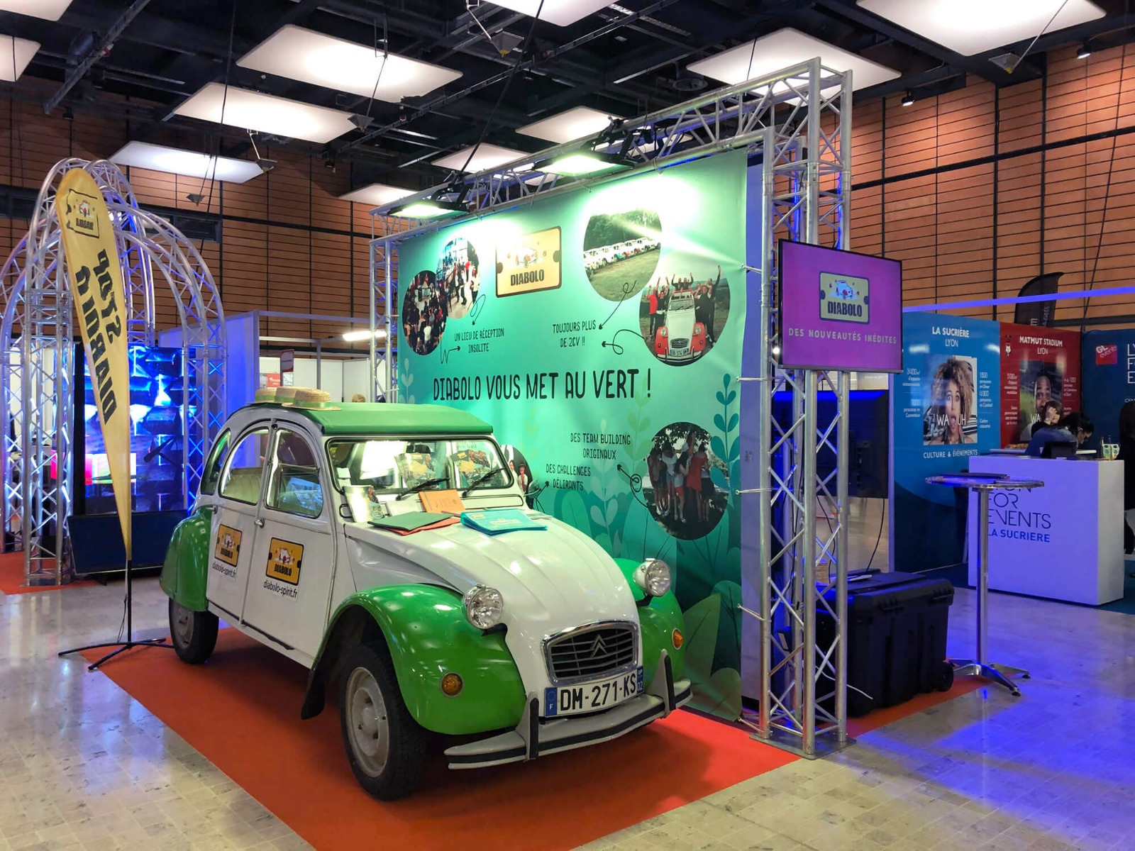 Salon professionnel SBE 2019 avec Diabolo 2CV