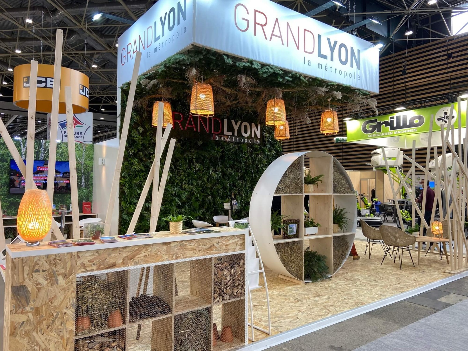 Stand sur le salon Paysalia 2021 à Eurexpo